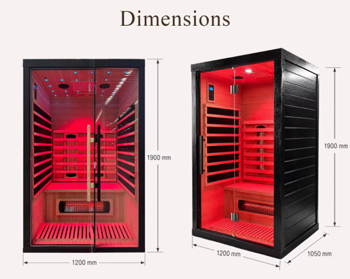 Two Person Infrared Sauna